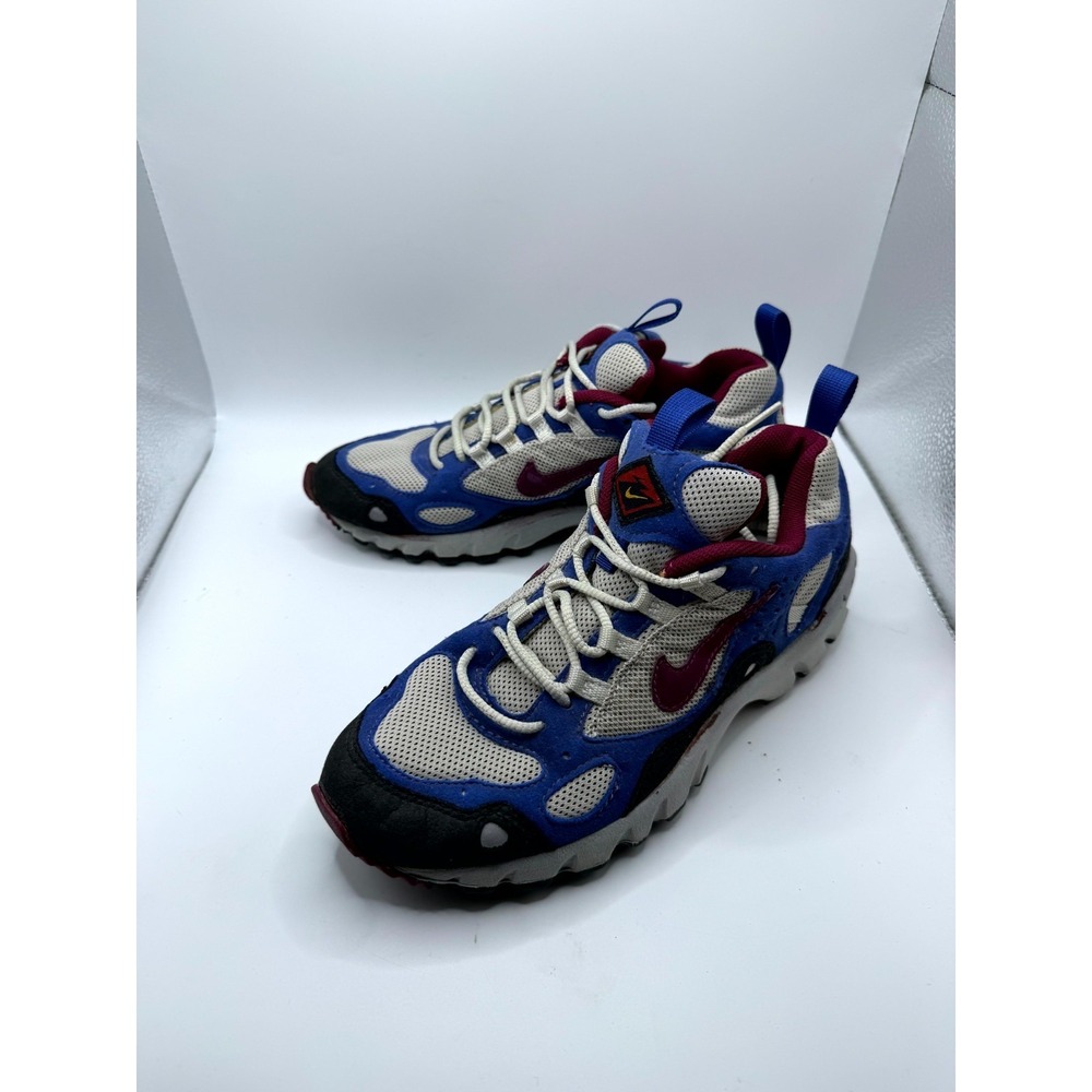 Vintage Nike Air Terra Womens 7 Sneaker White Blue Mesh Trail Running Shoes